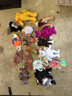 Beanie baby lot