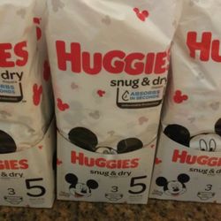 Huggies Diapers (Size3)