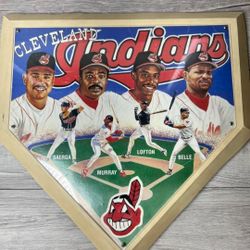 Collectors Item Clevland Indians Home Base 