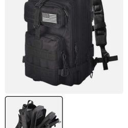 Back Back With Tacktical Knife 