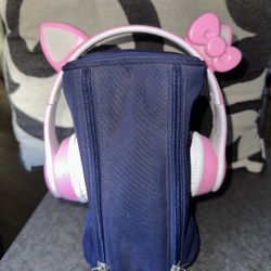 Bluetooth Hello Kitty Wireless Light Up Headphones