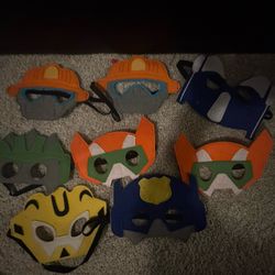 Rescue Bot Party Masks 