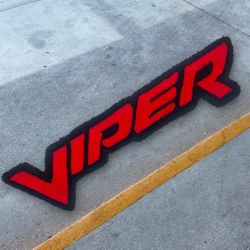 Dodge Viper Rug