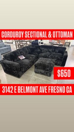 New Nueva Sala De Tela Suave Corduroy Very Soft 