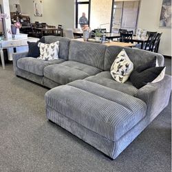Grey Modular Sectional ✅ Financing Available - Bad or No Credit Accepted ✅