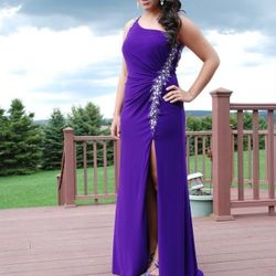 Camille La Vie Prom Dress - Purple