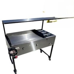 36x20inch Flat Grill 3 Treys & Overhead 
