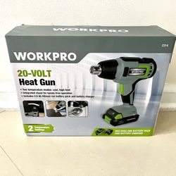 NEW Cordless Heat Gun W/ Battery & Charger, 20 Volt Heat Gun !