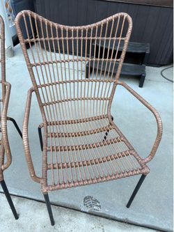 Outdoor patio chairs set of 4