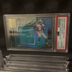 Tua Tagovailoa Psa 10 Patch Card 