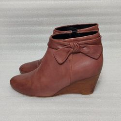 ECCO boots. Size 8.5 women's shoes. Brown. Wedge heels
