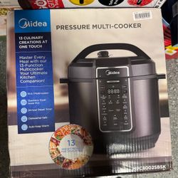 Midea 13-in-1 Pressure Multi-Cooker MPC8002SBSK