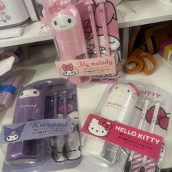 New Hello Kitty Tooth Brush Set