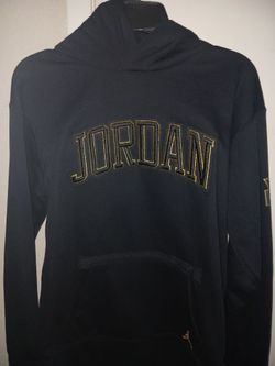 Jordan see me now Hoodie, Black, YL