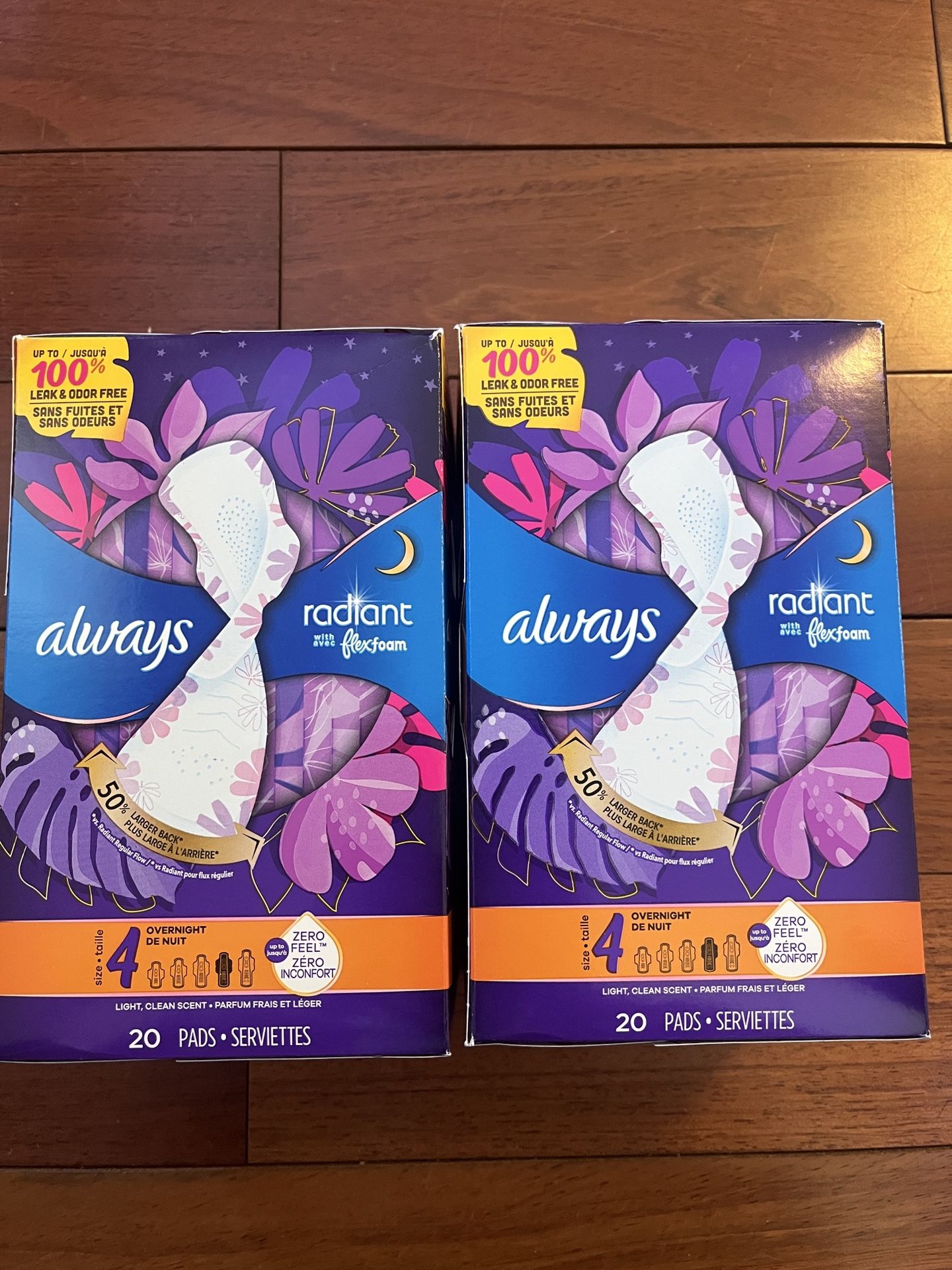 Always pads $10 for both