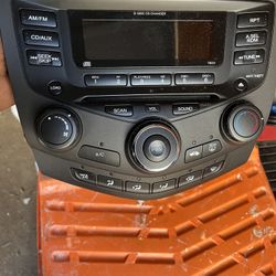 Honda Accord Radio