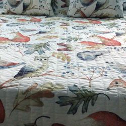 Quilted King Size Comforter & Pillow Shams