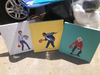 Basketball Themed Artwork
