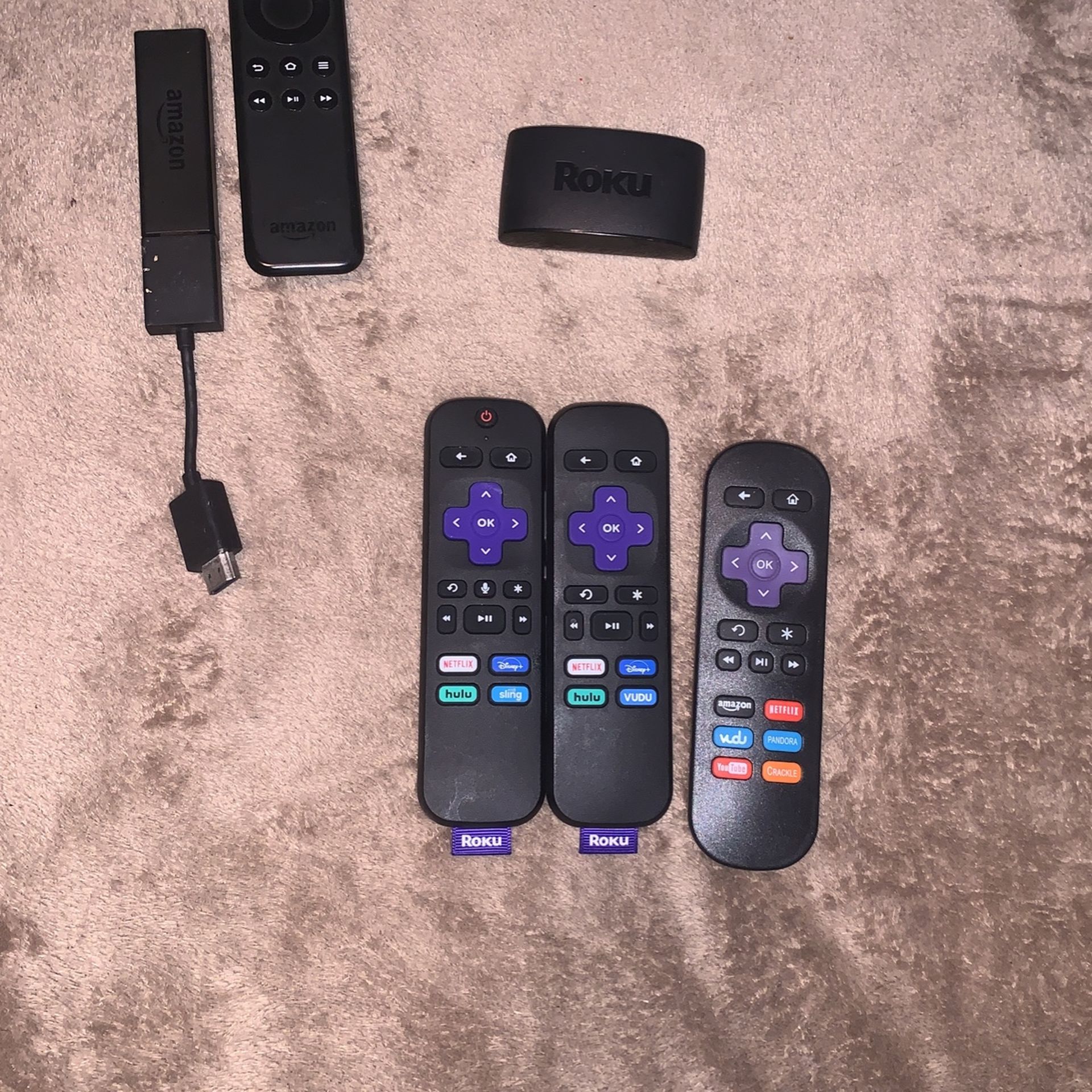Roku Remotes+Roku Tv+Amazon 