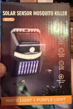 Solar Sensor Mosquito Killer W792