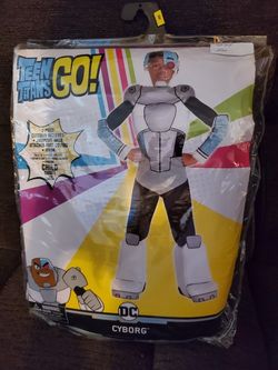 Teens Titan Go Cyborg character costume