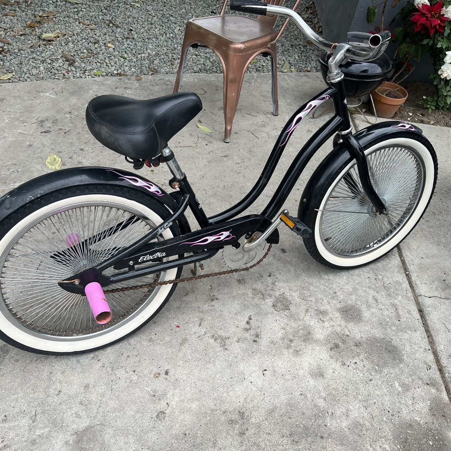 black betty electra bicycle Little 20 Step Thru Electra Cruiser Bike Electra Black