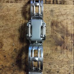 Stainless Steel Machine Watch. Unique