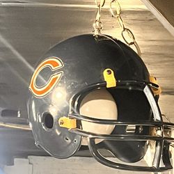 VINTAGE Bears Helmet hanging  Light - lamp Used