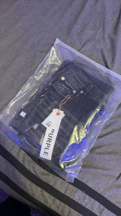 Purple jeans, size 32