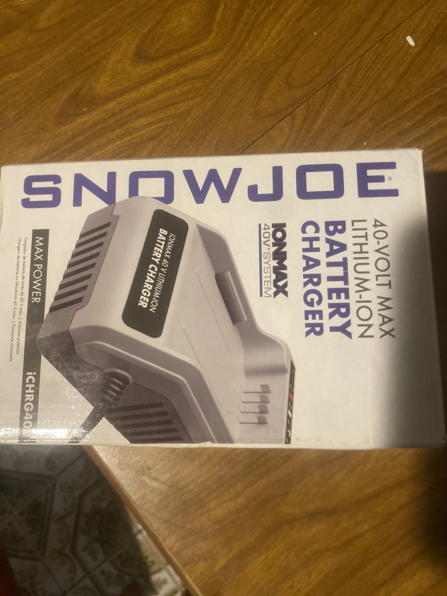 New 40v Charger