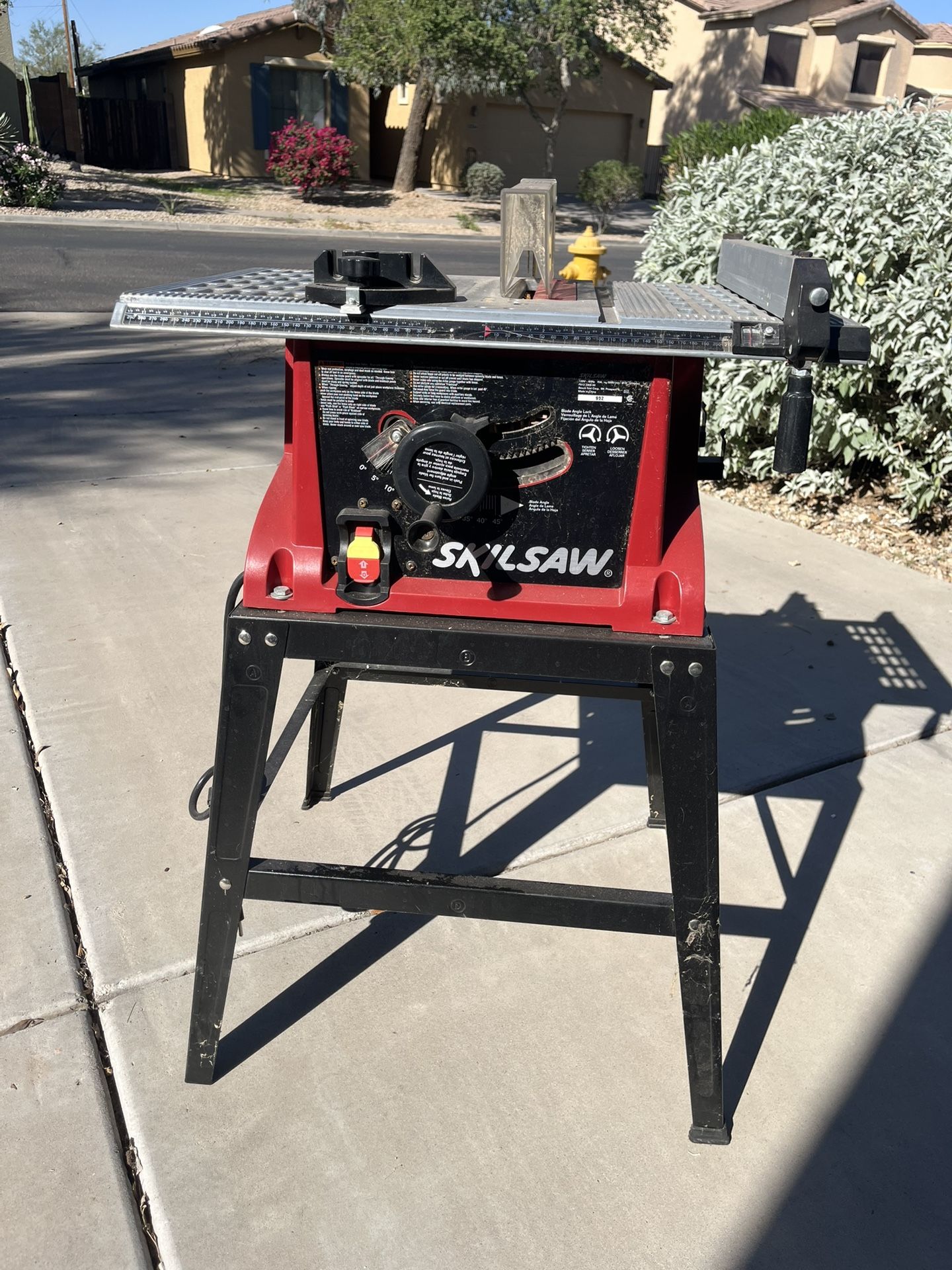Skilsaw 10 In Table Saw, Very Good Condition