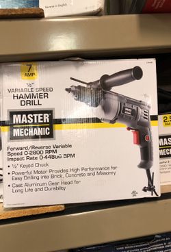Master Mechanic Hammer Drill