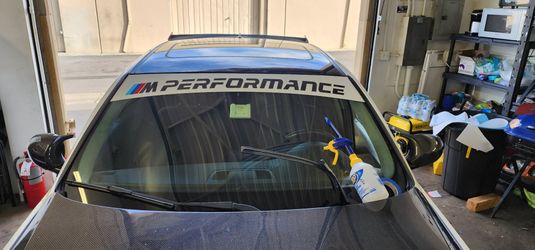 Ford Performance sun strip banner for car