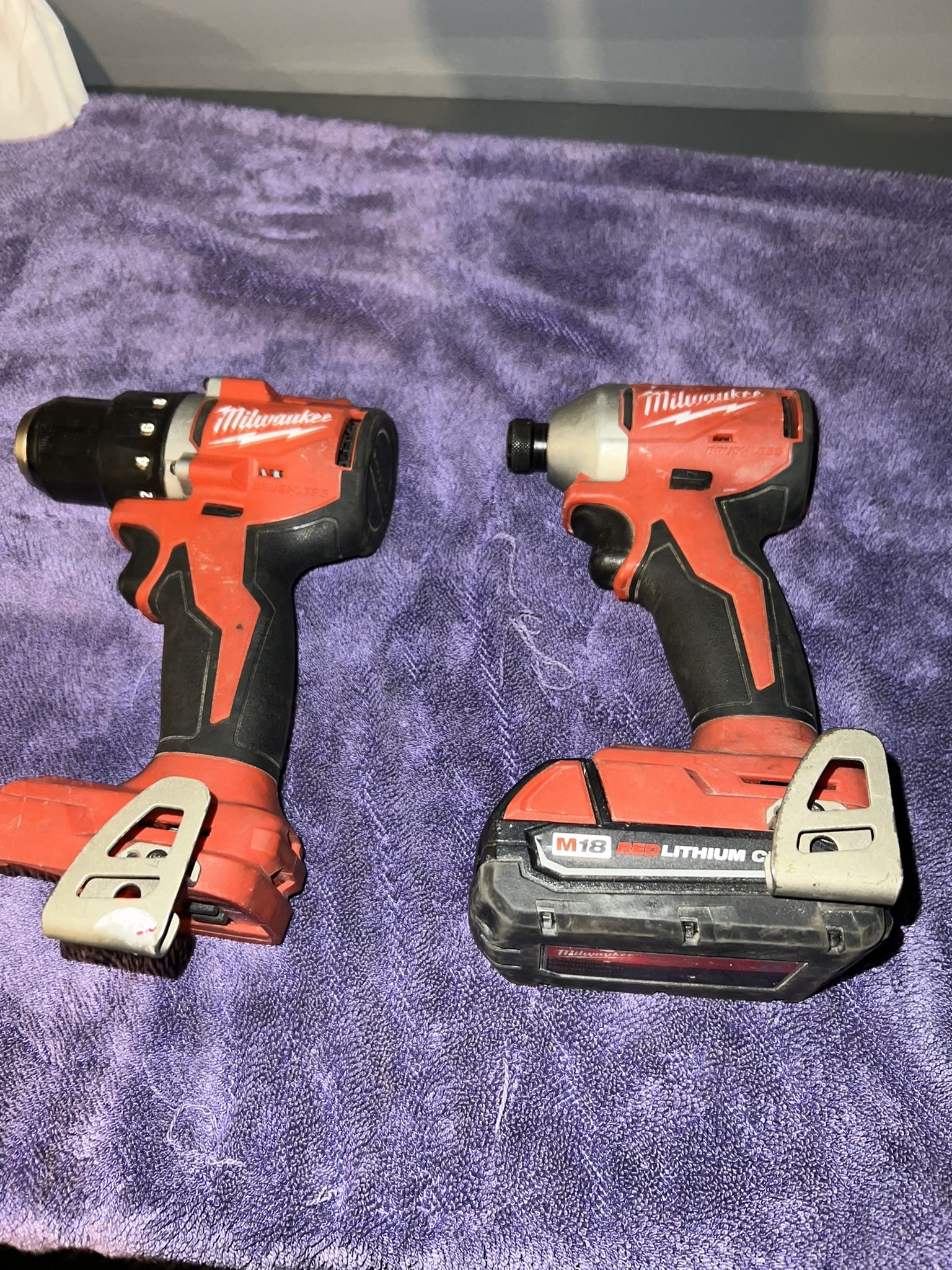 Milwaukee Drill Set Fuel 