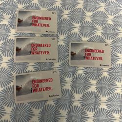Columbia Coupons 25 $ each