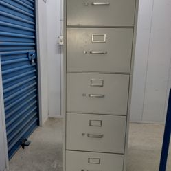 Metal File Cabinet With Key For Legal Size Paper 