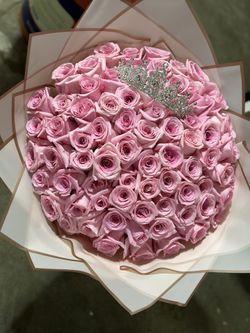 Pink Rose Bouquet
