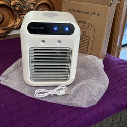 NEW MINI AIR HUMIDIFIER/COOLER