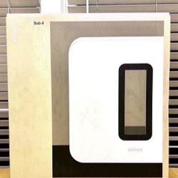 Sonos Sub4 White brand new sealed Includes warranty. 
