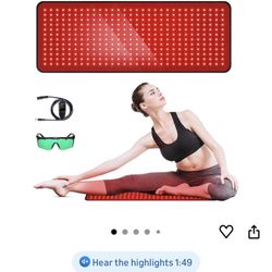 Pad, Dual Chip Grade 360 LEDs 660nm & 850nm Infrared Light Therapy for Body Back Waist Shoulder Knee Joint Pain Relief, Gift for Women Men