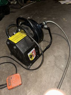 Plumbing Snake Gorlitz Go-15. With Pedal