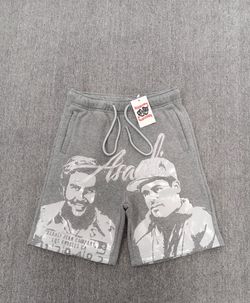 Grey asaali shorts