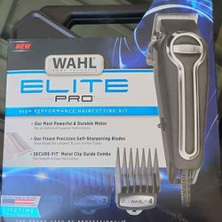WAHL Clipper Elite Pro High Performance Haircut Kit