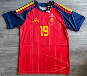 Spain Lamine Yamal Workd cup jersey