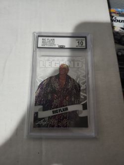 Ric flair graded 10 trading card