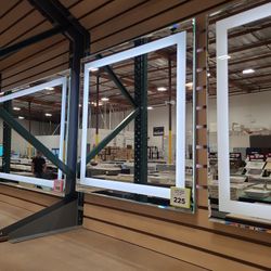 30" x 30" LED Bathroom Vanity Mirror Brand New In The Box!