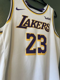 NBA Los Angeles Lakers LeBron James #23 Nike Swingman Jersey