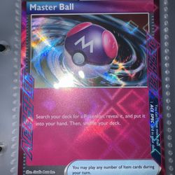 Pokemon Master Ball 