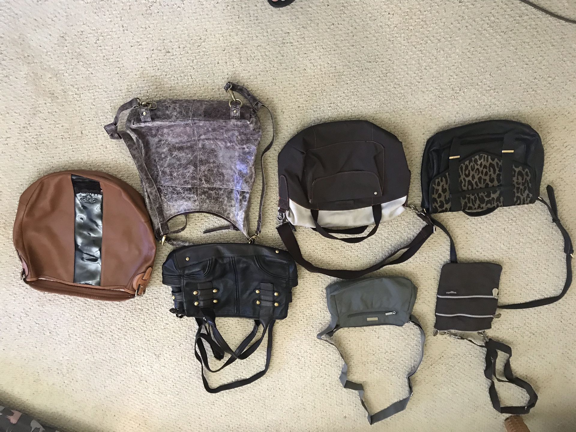 Variety of purses/ office bag/ purse backpack