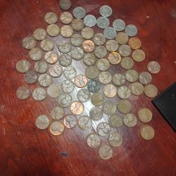 wheat pennies from 1940 to 1960 